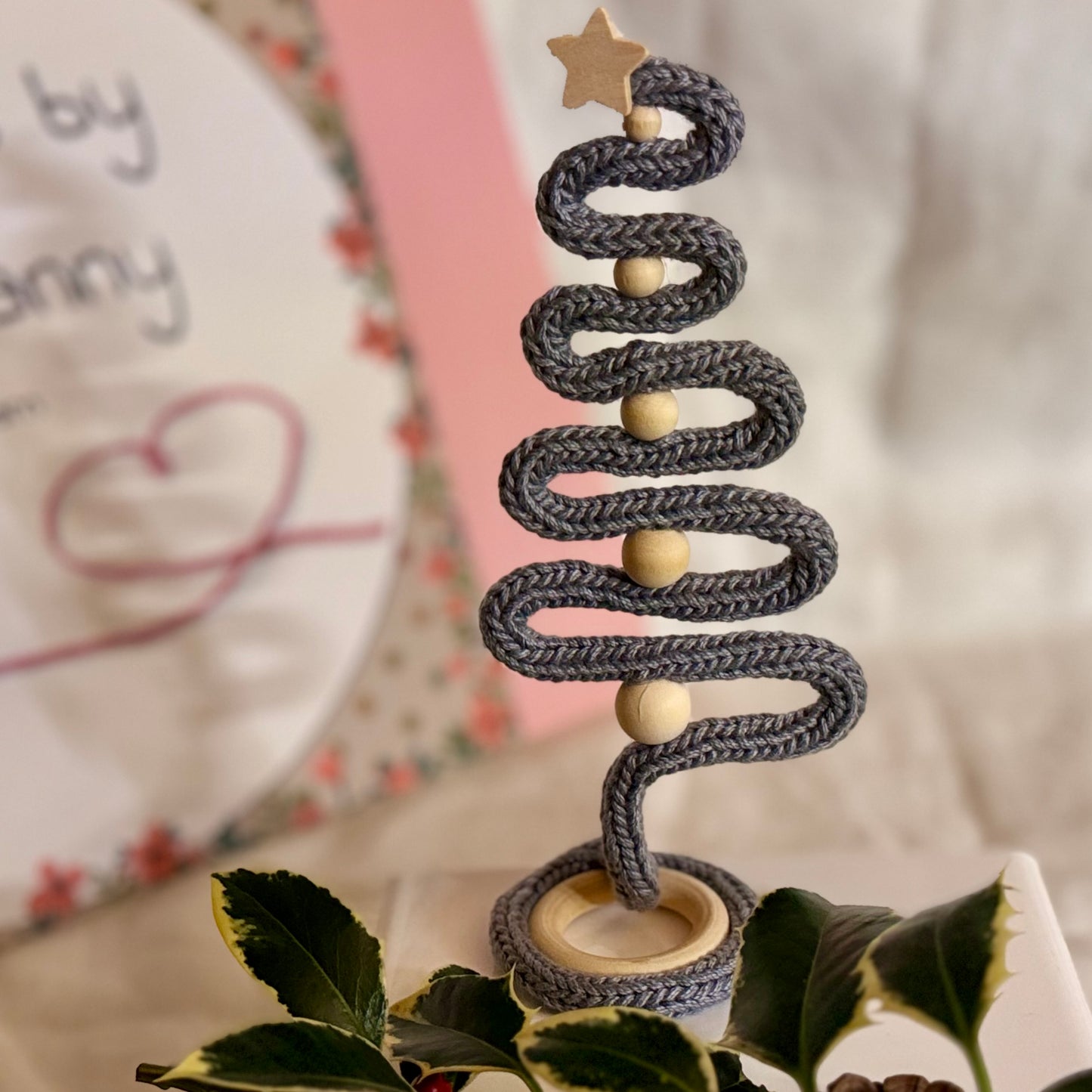 Scandi Hygge style decorative Christmas tree